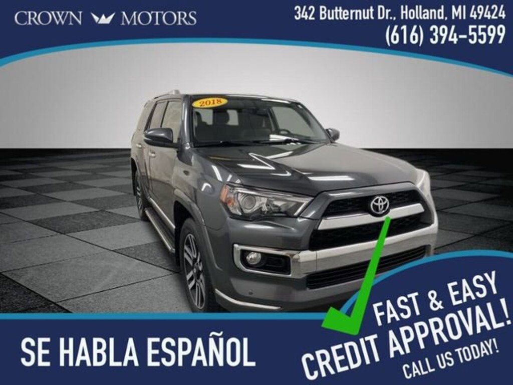 Used 2018 Toyota 4Runner Limited SUV