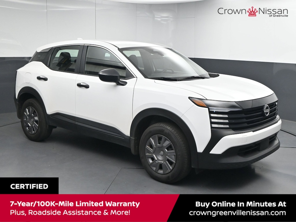 Certified 2025 Nissan Kicks S SUV