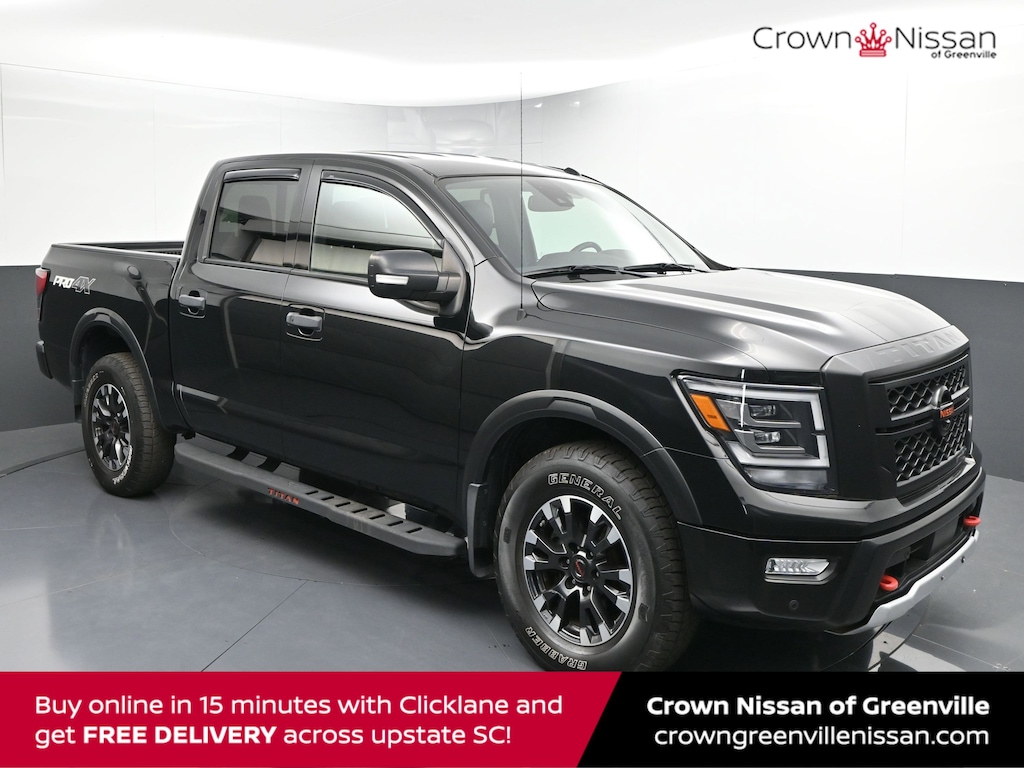 Used 2020 Nissan Titan PRO-4X Truck Crew Cab