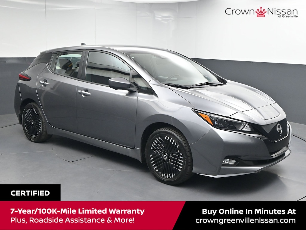 Certified 2024 Nissan LEAF SV PLUS Hatchback