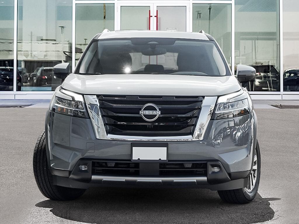 New 2023 Nissan Pathfinder Platinum Boulder Grey Super Black in