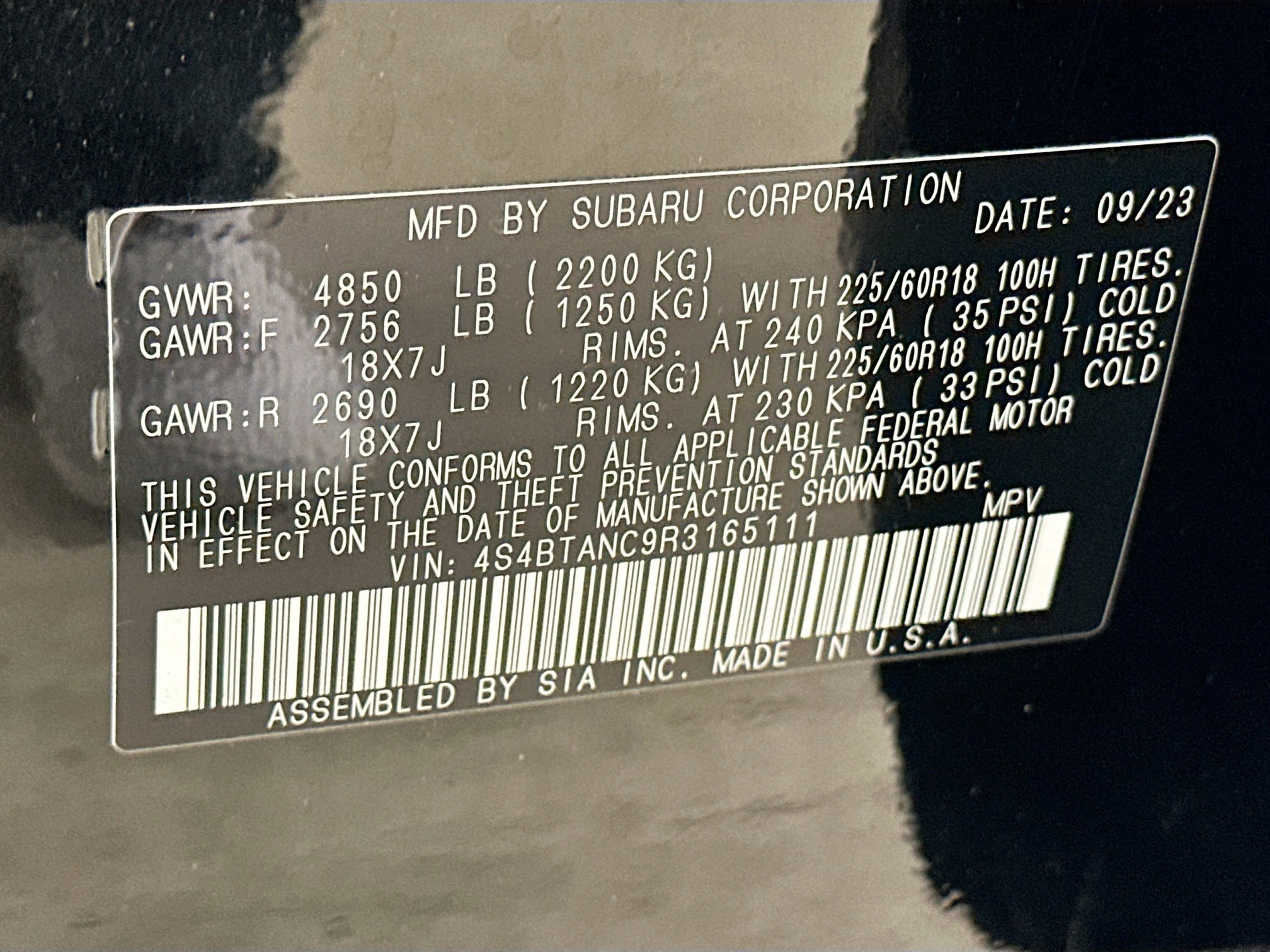 2024 Subaru Outback Limited - Photo 42