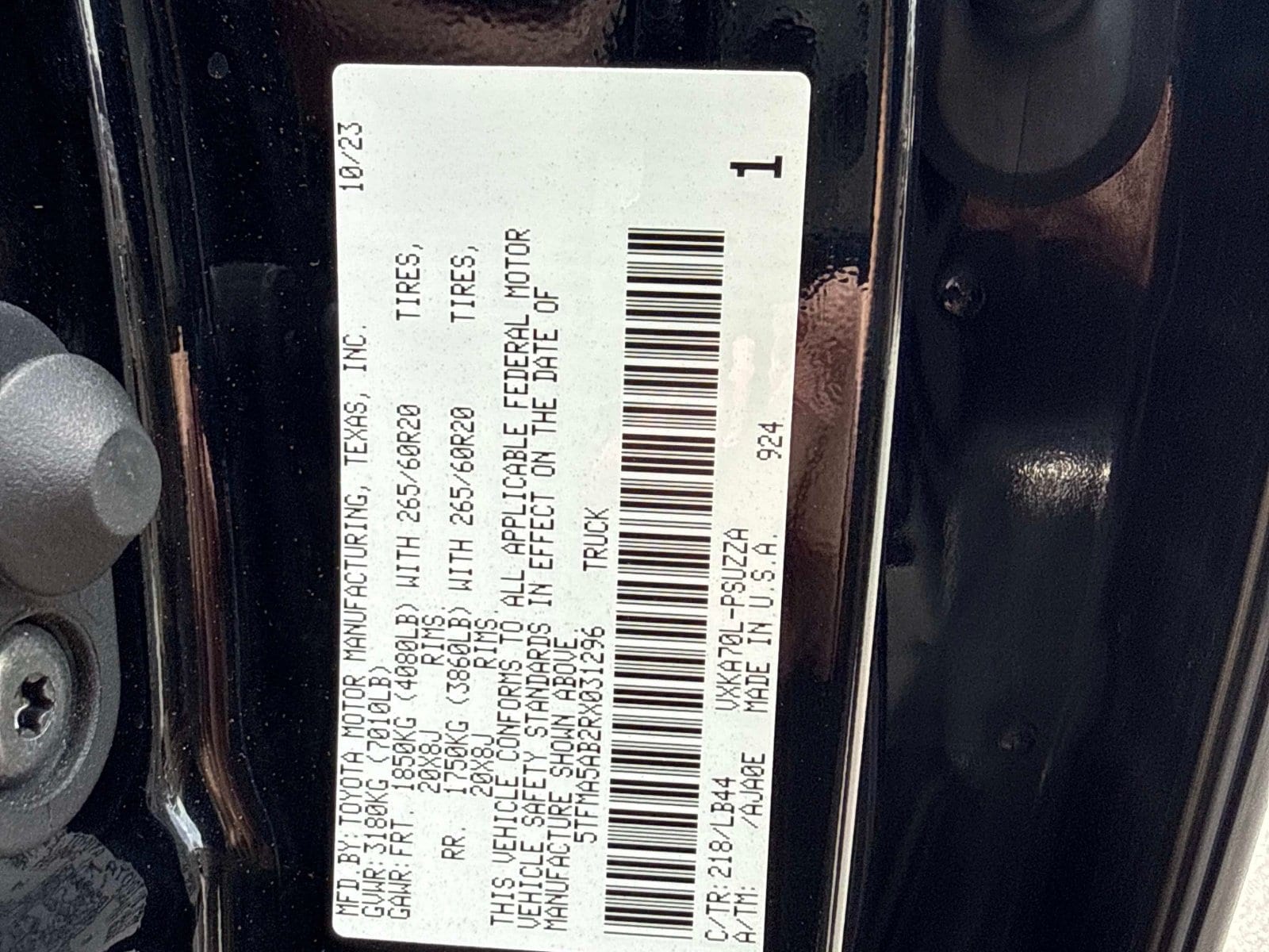 2024 Toyota Tundra 1794 Edition - Photo 35