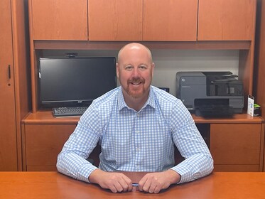 Staff member Ryan Grinestaff from 1a15b6d2271f