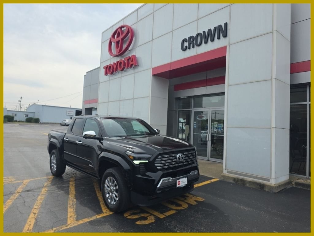 Black 2025 Toyota Tacoma Pickup Truck Four-Wheel Drive 8-Speed Automatic