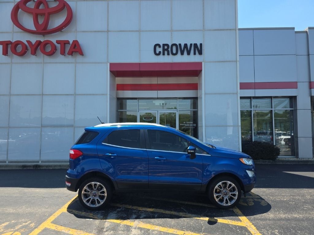Used 2020 Ford Ecosport Titanium with VIN MAJ6S3KL9LC313876 for sale in Decatur, IL