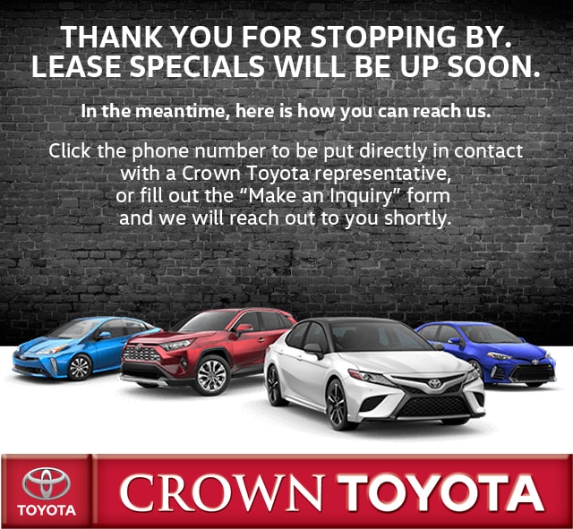 Toyota Lease Deals >> Car Leasing Special Offers Toyota Lease Deals Near Springfield Il Toyota Lease Deals >> Car Leasing Special Offers Toyota Lease Deals Near Springfield Il