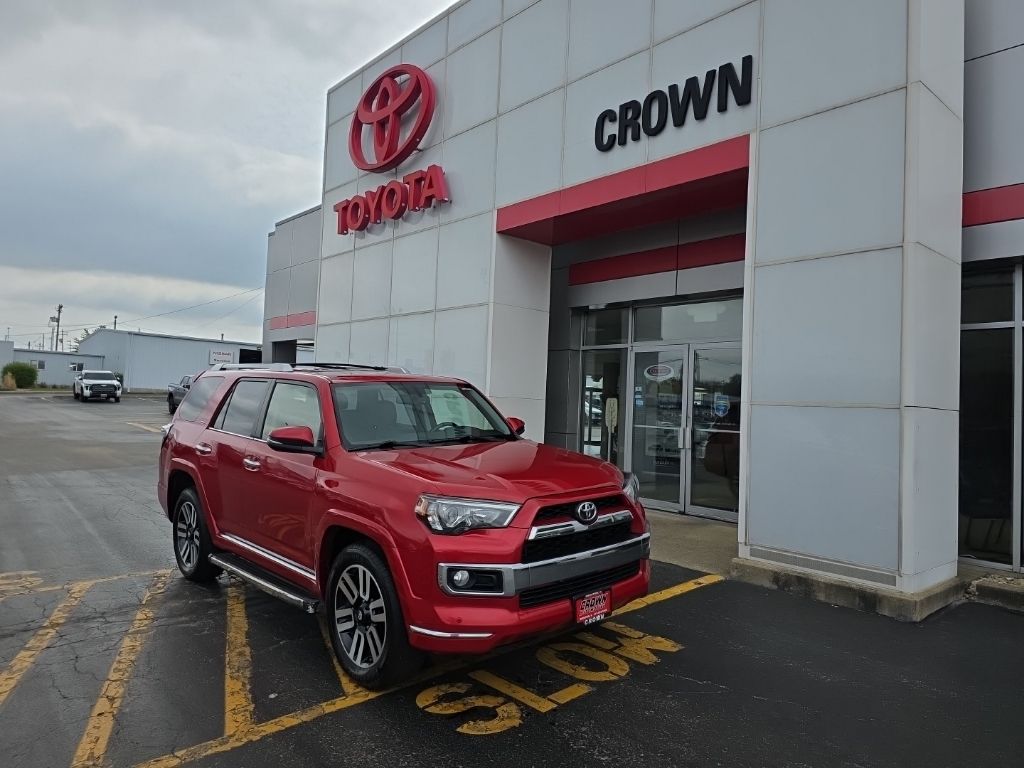 Barcelona Red Metallic 2016 Toyota 4Runner Limited 4WD SUV / Crossover All-Wheel Drive 5-Speed Automatic Overdrive