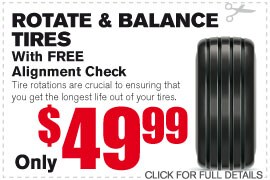 Rotate & Balance Tires