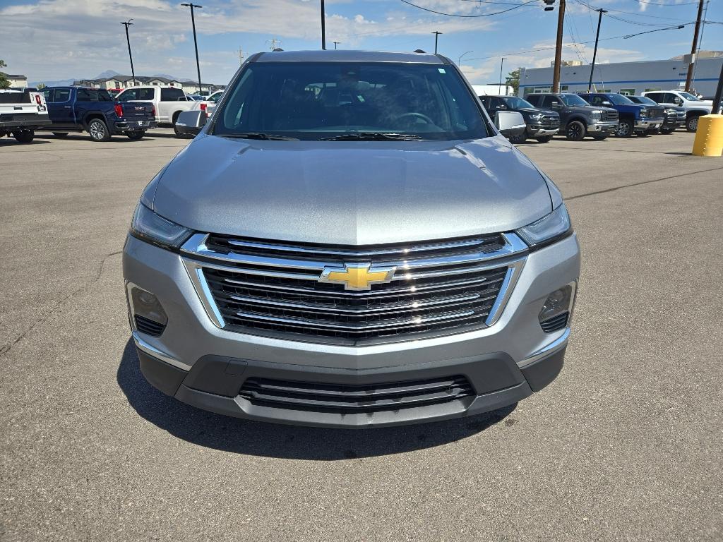 Used 2023 Chevrolet Traverse 1LT with VIN 1GNEVGKW6PJ134427 for sale in Tremonton, UT