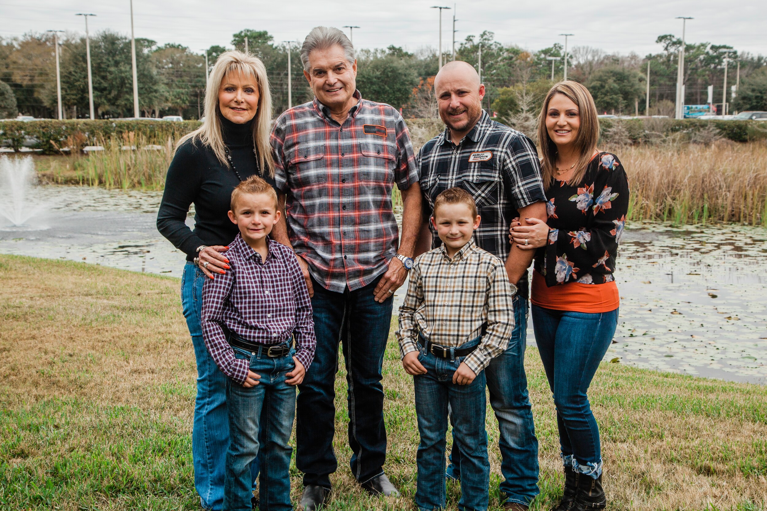 Lamb family by lake.jpg