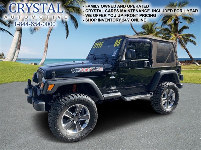 Used 2005 Jeep Wrangler Sport For Sale 