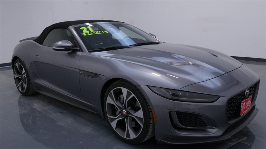 Used 2021 Jaguar F-TYPE First Edition with VIN SAJDF5GX6MCK71635 for sale in Waterloo, IA