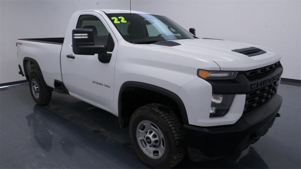 Used 2022 Chevrolet Silverado 2500HD Work Truck with VIN 1GC0YLE74NF347058 for sale in Waterloo, IA