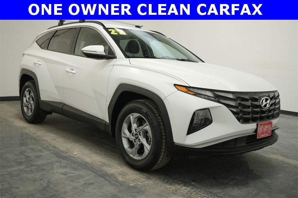 Used 2022 Hyundai Tucson SEL with VIN 5NMJBCAE3NH116701 for sale in Waterloo, IA