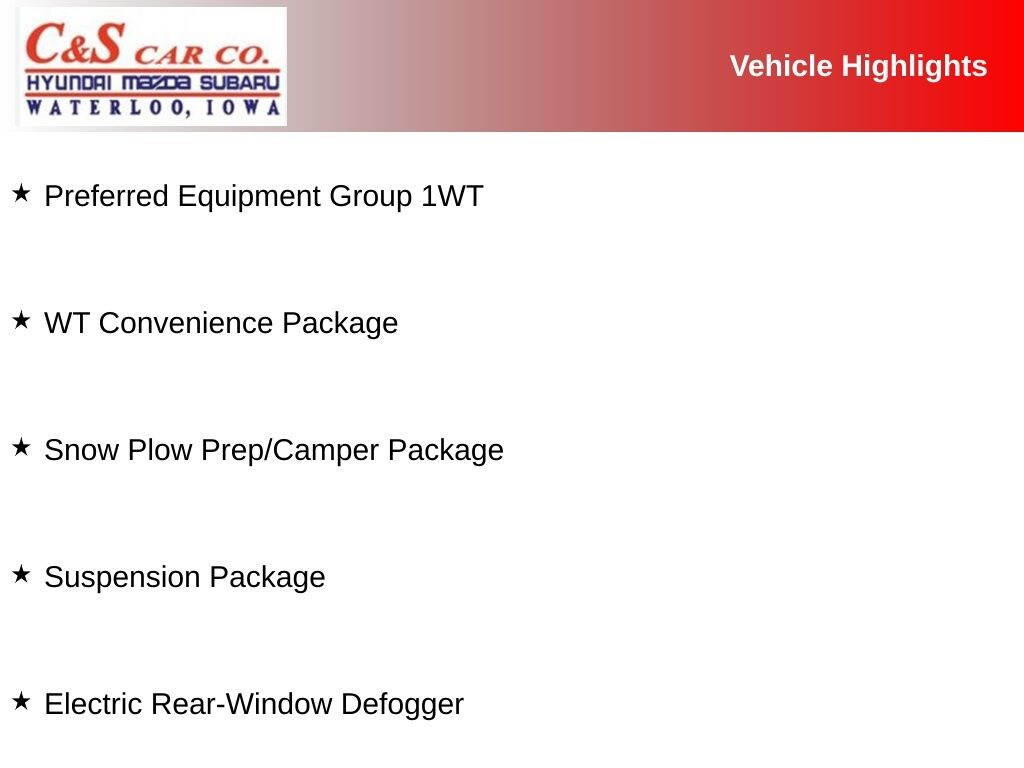 Used 2025 Chevrolet Silverado 2500 HD Work Truck Truck Regular Cab