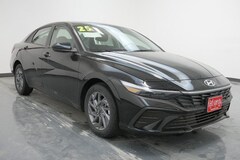 2025 Hyundai Elantra Hybrid Blue Sedan