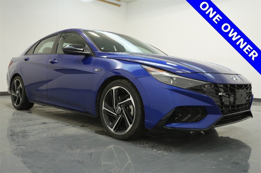 Used 2023 Hyundai Elantra N Line with VIN KMHLR4AF5PU488406 for sale in Waterloo, IA