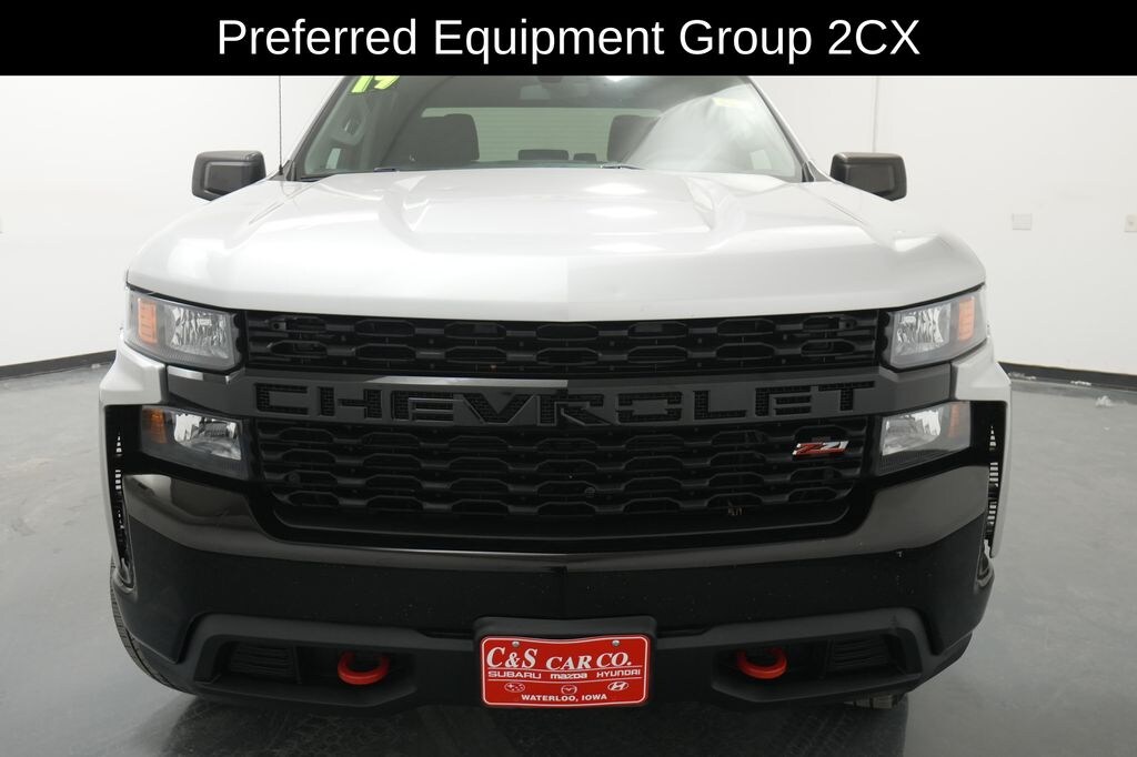 Used 2019 Chevrolet Silverado 1500 Silverado Custom Trail Boss Truck Crew Cab