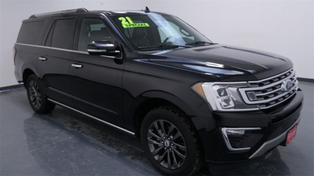 Used 2021 Ford Expedition Limited with VIN 1FMJK2AT3MEA39950 for sale in Waterloo, IA