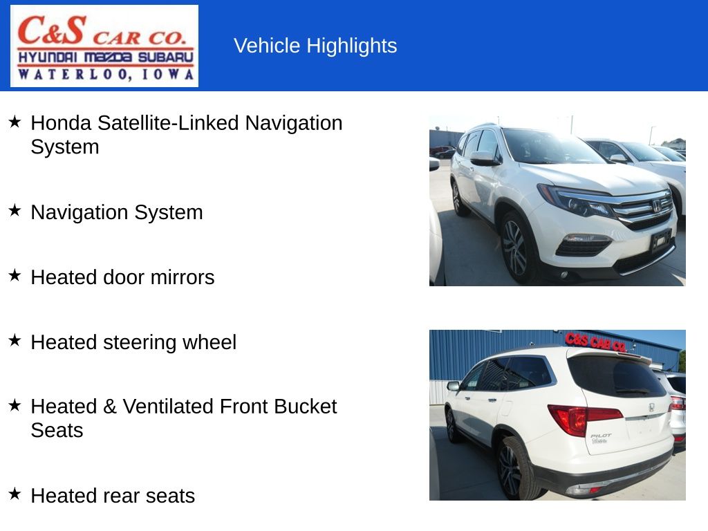 2017 Honda Pilot Elite - Photo 6
