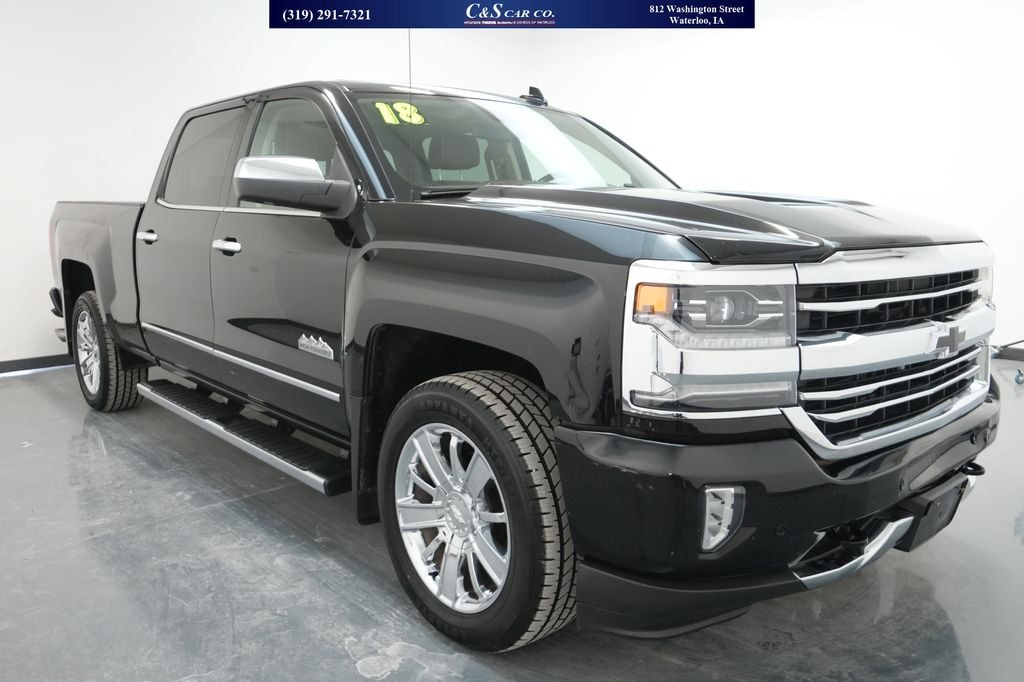Used 2018 Chevrolet Silverado 1500 High Country Truck Crew Cab
