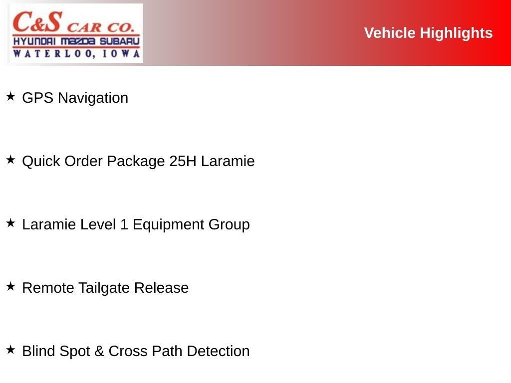 Used 2020 Ram 1500 Laramie Truck Crew Cab