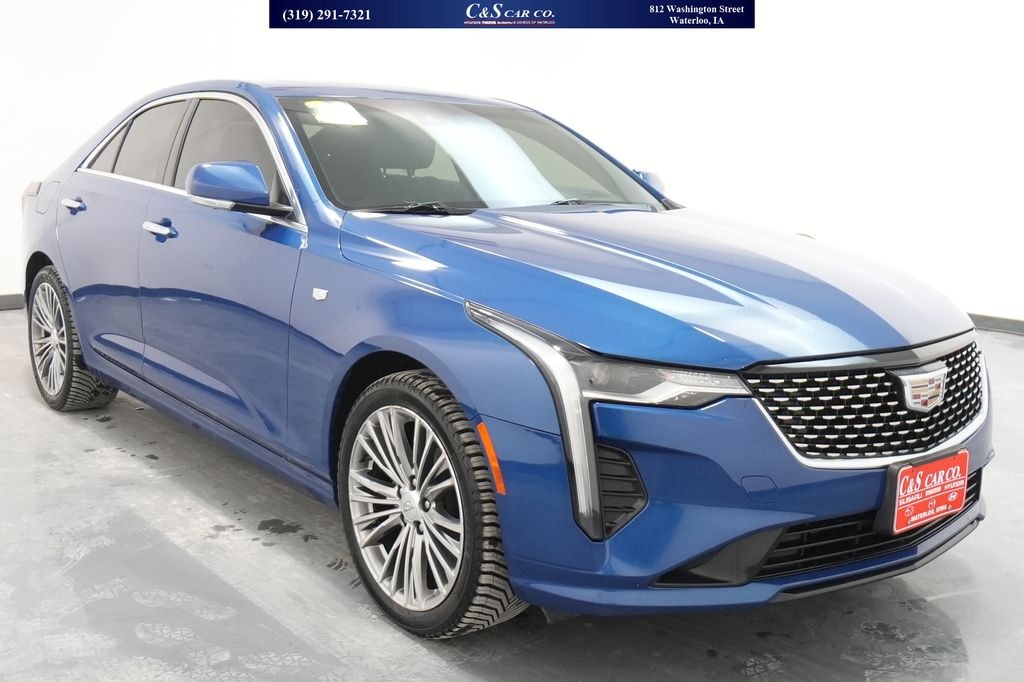 Used 2021 CADILLAC CT4 Premium Luxury Sedan