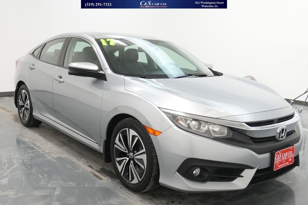 Used 2017 Honda Civic EX-L Sedan