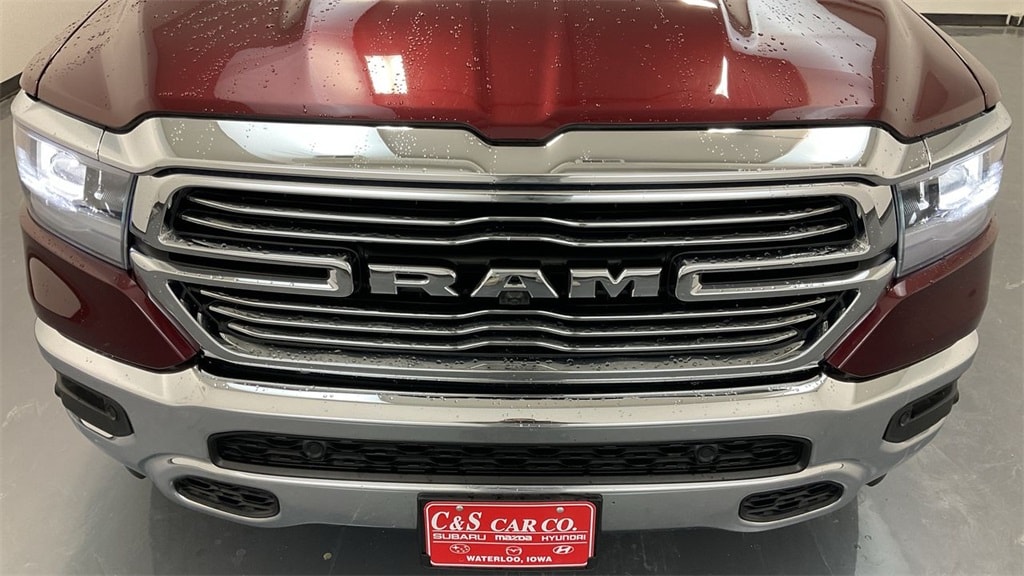 Used 2019 RAM Ram 1500 Pickup Laramie with VIN 1C6RREJG8KN835864 for sale in Waterloo, IA