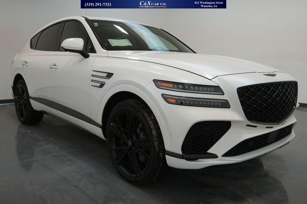 New 2026 Genesis GV80 Coupe 3.5T e-SC Prestige Black SUV