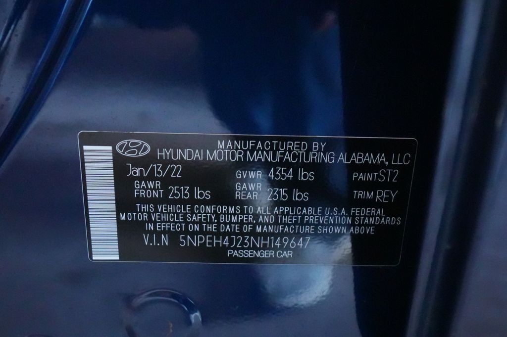 2022 Hyundai Sonata Limited - Photo 45