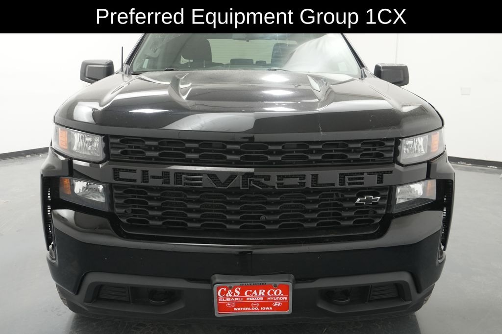 Used 2021 Chevrolet Silverado 1500 Custom Truck Crew Cab