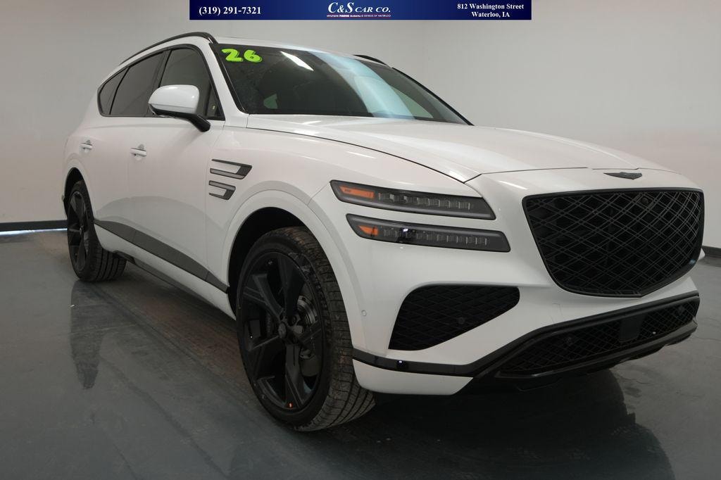New 2026 Genesis GV80 3.5T Prestige Black AWD SUV
