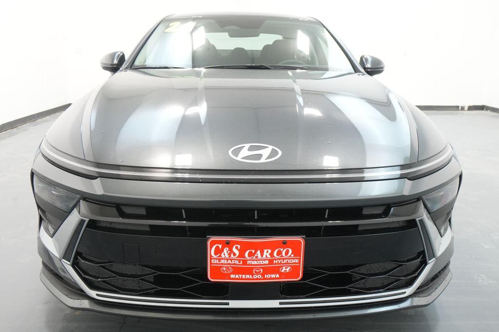 New 2026 Hyundai Sonata Hybrid Blue Sedan