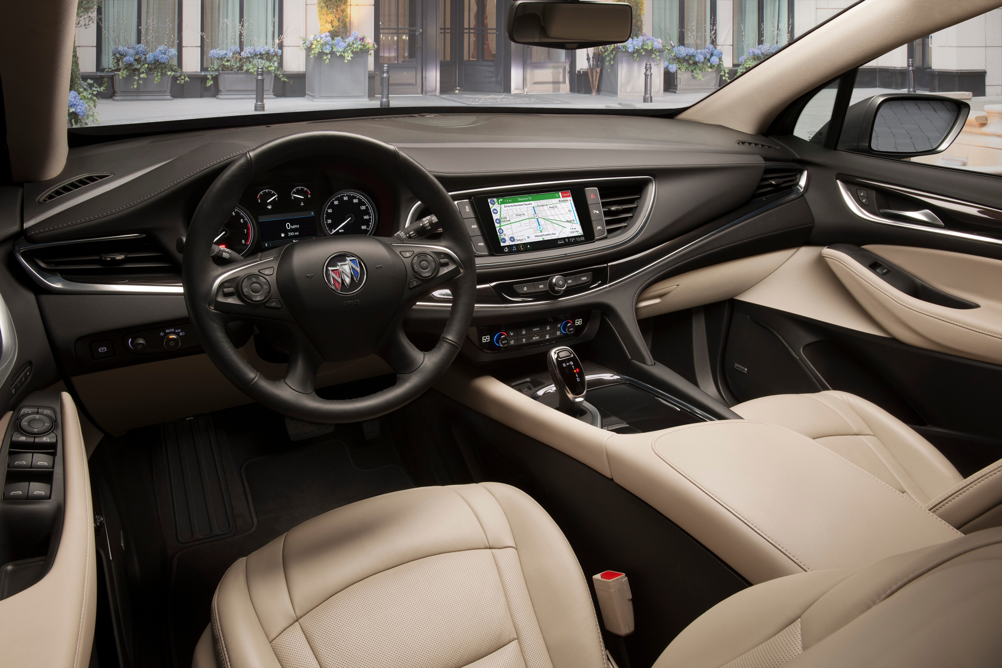 Interior View of Buick Enclave