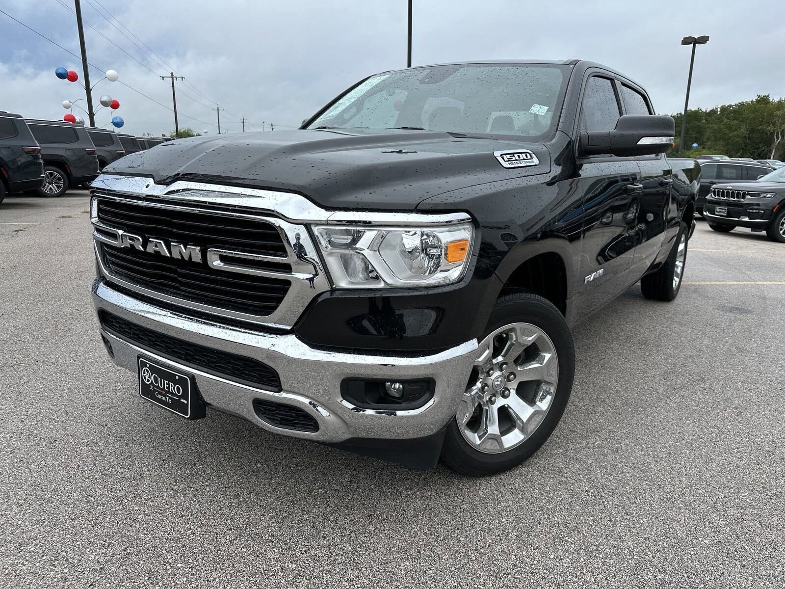 Used 2021 RAM Ram 1500 Pickup Big Horn/Lone Star with VIN 1C6RREMT3MN691393 for sale in Cuero, TX