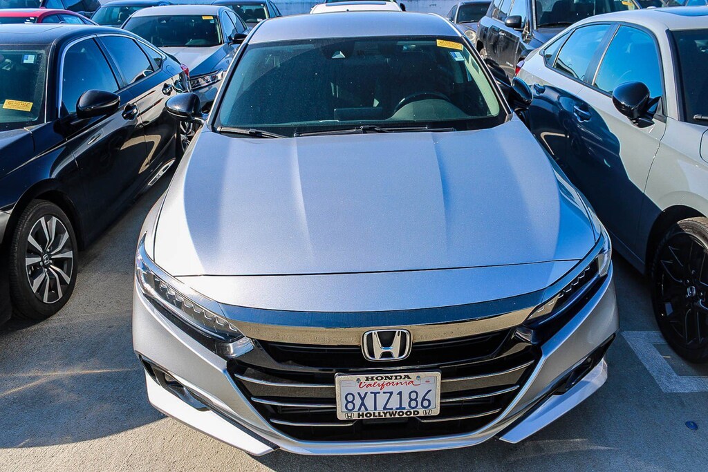 Used 2021 Honda Accord Sedan Sport SE Sport SE 1.5T CVT