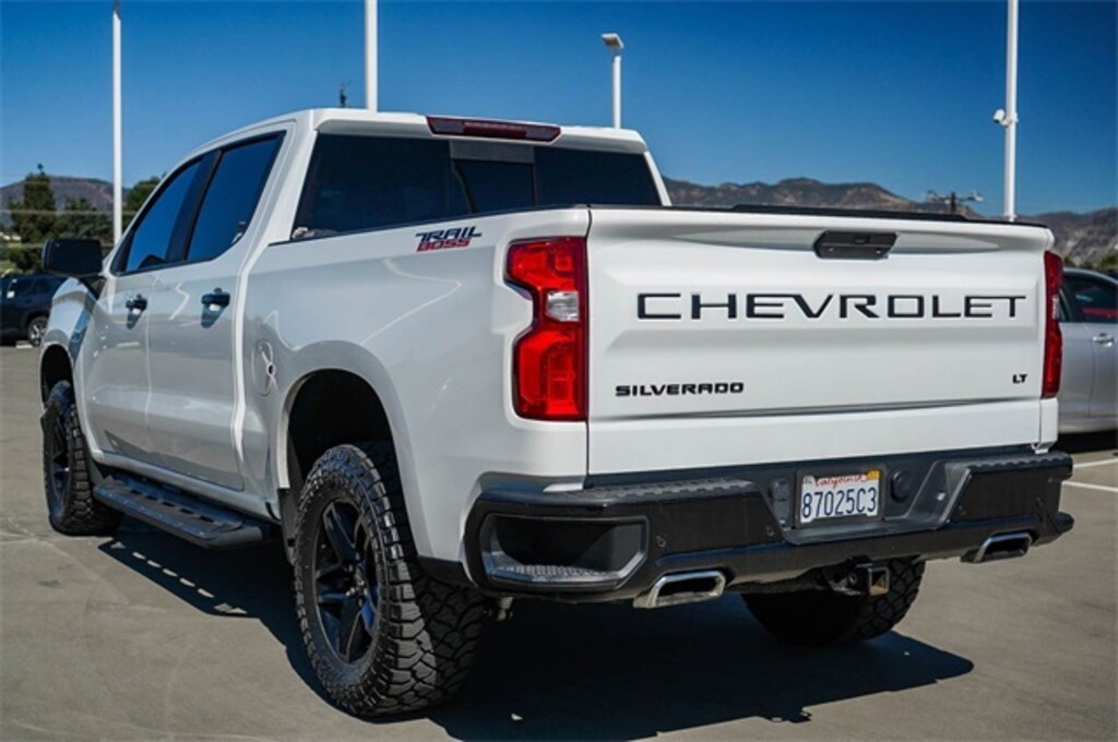Certified 2021 Chevrolet Silverado 1500 LT Trail Boss Truck Crew Cab