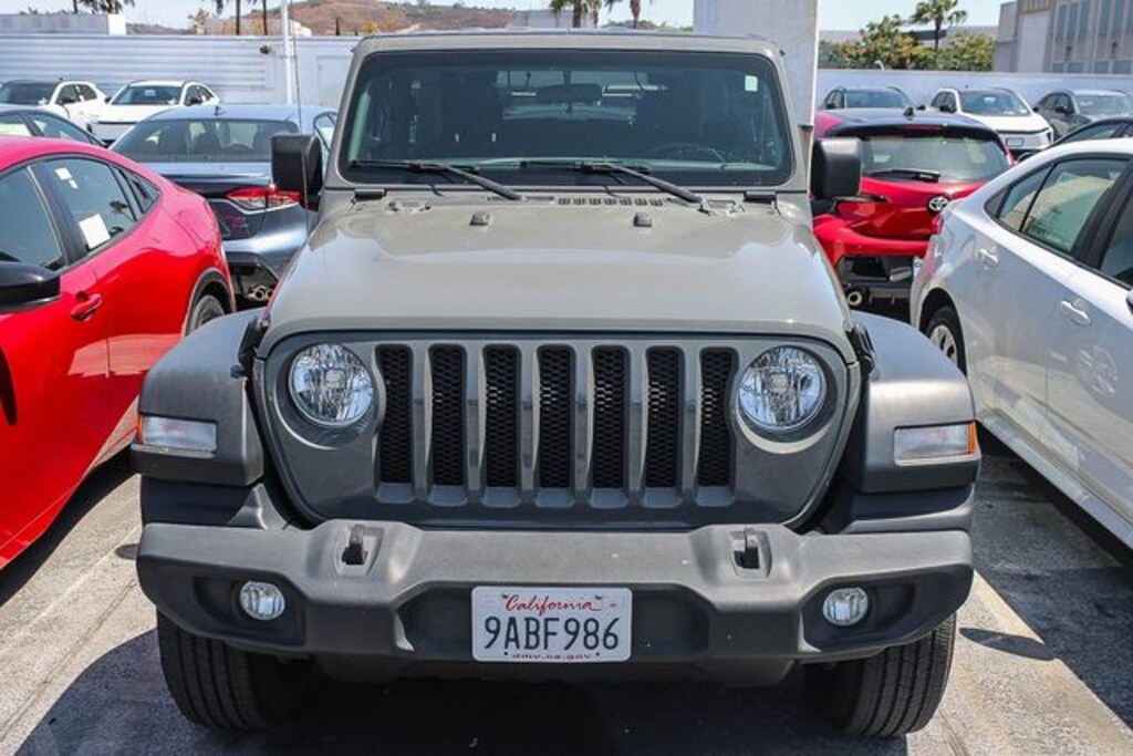Certified 2021 Jeep Wrangler Sport SUV