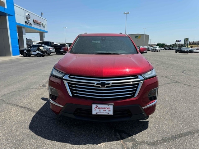 Used 2022 Chevrolet Traverse Premier with VIN 1GNEVKKW0NJ155757 for sale in Weatherford, OK