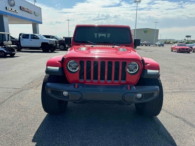 Used 2020 Jeep Gladiator Rubicon with VIN 1C6JJTBG0LL162816 for sale in Weatherford, OK