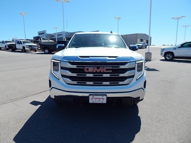 Used 2023 GMC Sierra 1500 SLE with VIN 1GTPUBEK6PZ116561 for sale in Weatherford, OK