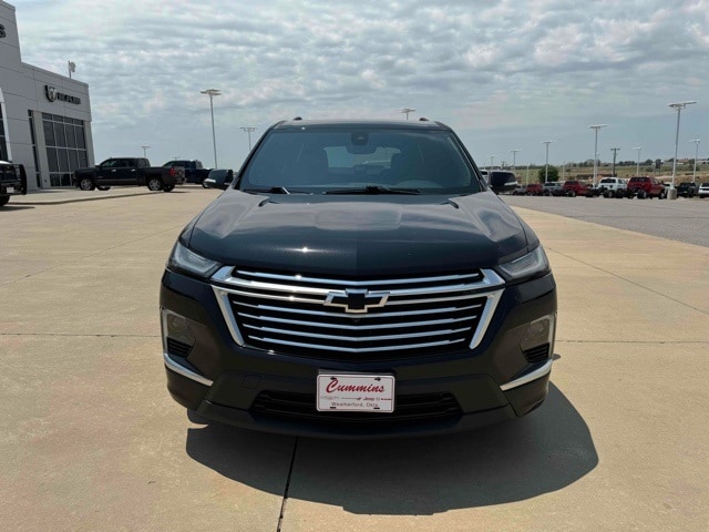 Used 2023 Chevrolet Traverse Premier with VIN 1GNEVKKW0PJ181309 for sale in Weatherford, OK