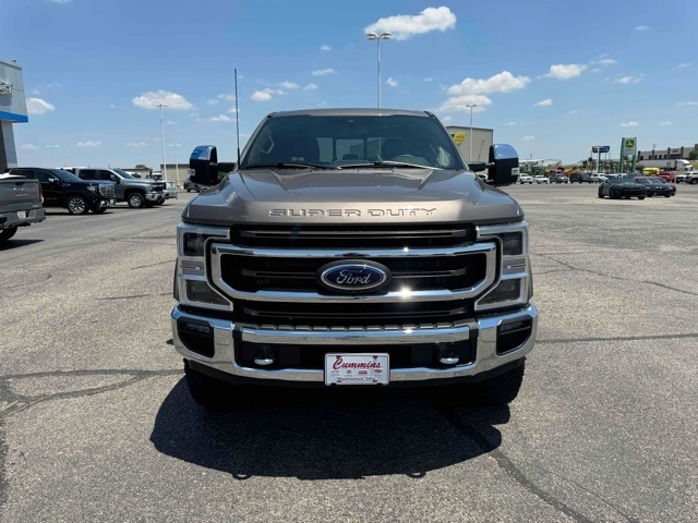 Used 2022 Ford F-250 Super Duty King Ranch with VIN 1FT8W2BT5NEF81235 for sale in Weatherford, OK