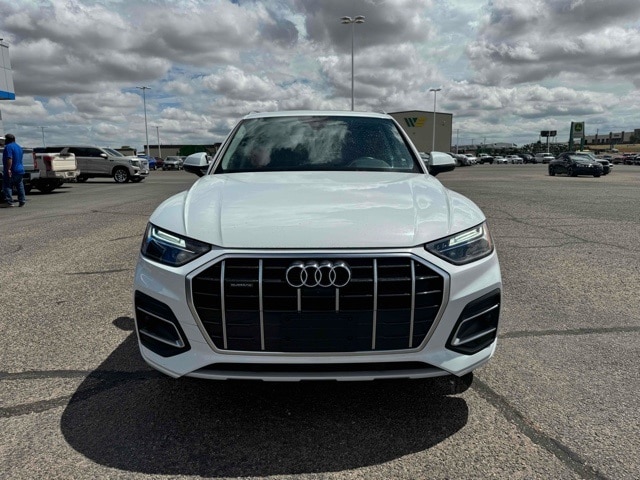 Used 2021 Audi Q5 Premium Plus with VIN WA1BAAFY8M2014211 for sale in Weatherford, OK