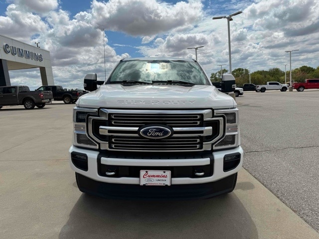 Used 2021 Ford F-250 Super Duty Limited with VIN 1FT7W2BT8MEC27106 for sale in Weatherford, OK