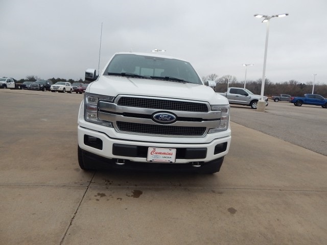 Used 2020 Ford F-150 Platinum with VIN 1FTEW1E44LFB34145 for sale in Weatherford, OK