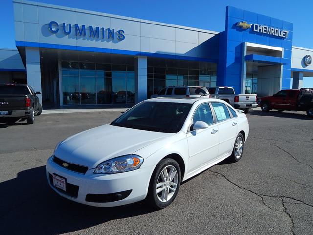 Used 2013 Chevrolet Impala LTZ with VIN 2G1WC5E3XD1101700 for sale in Weatherford, OK