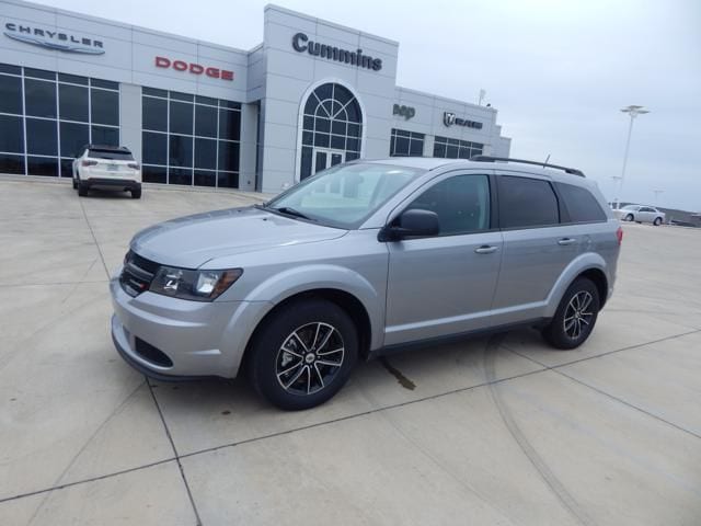 Used 2018 Dodge Journey SE with VIN 3C4PDCAB0JT302008 for sale in Weatherford, OK